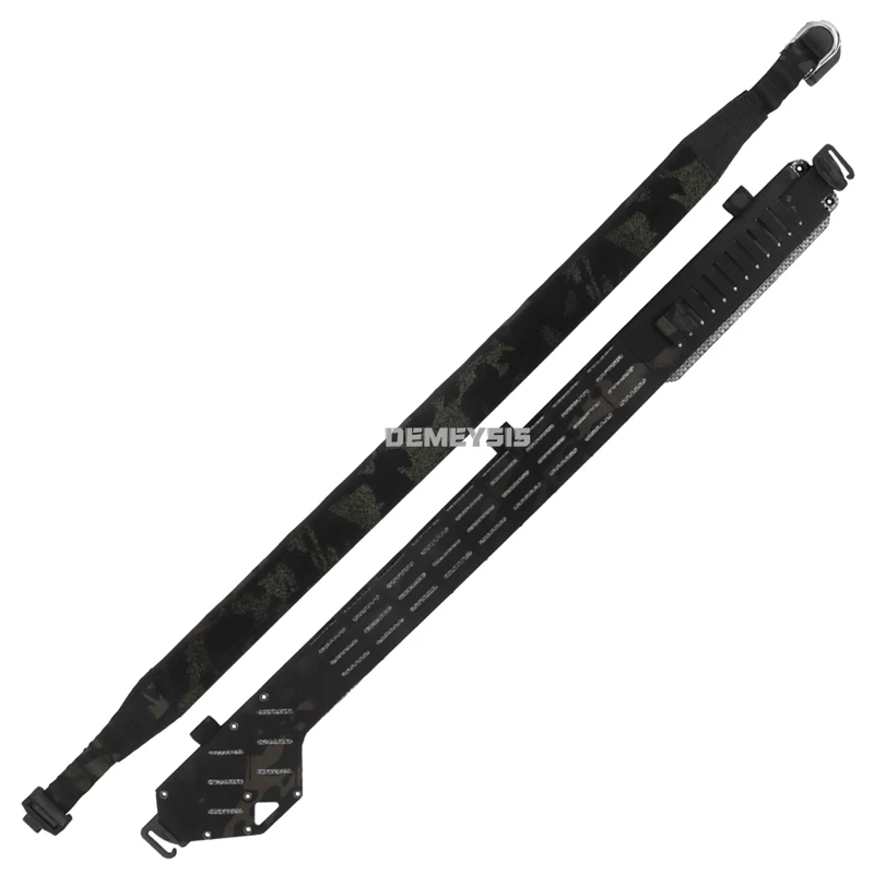 Cinturones Airsoft CS 2 en 1, hebilla de Metal de separación rápida, cinturón de caza al aire libre de arco, cinturón táctico de combate de Paintball MOLLE - imagen 3