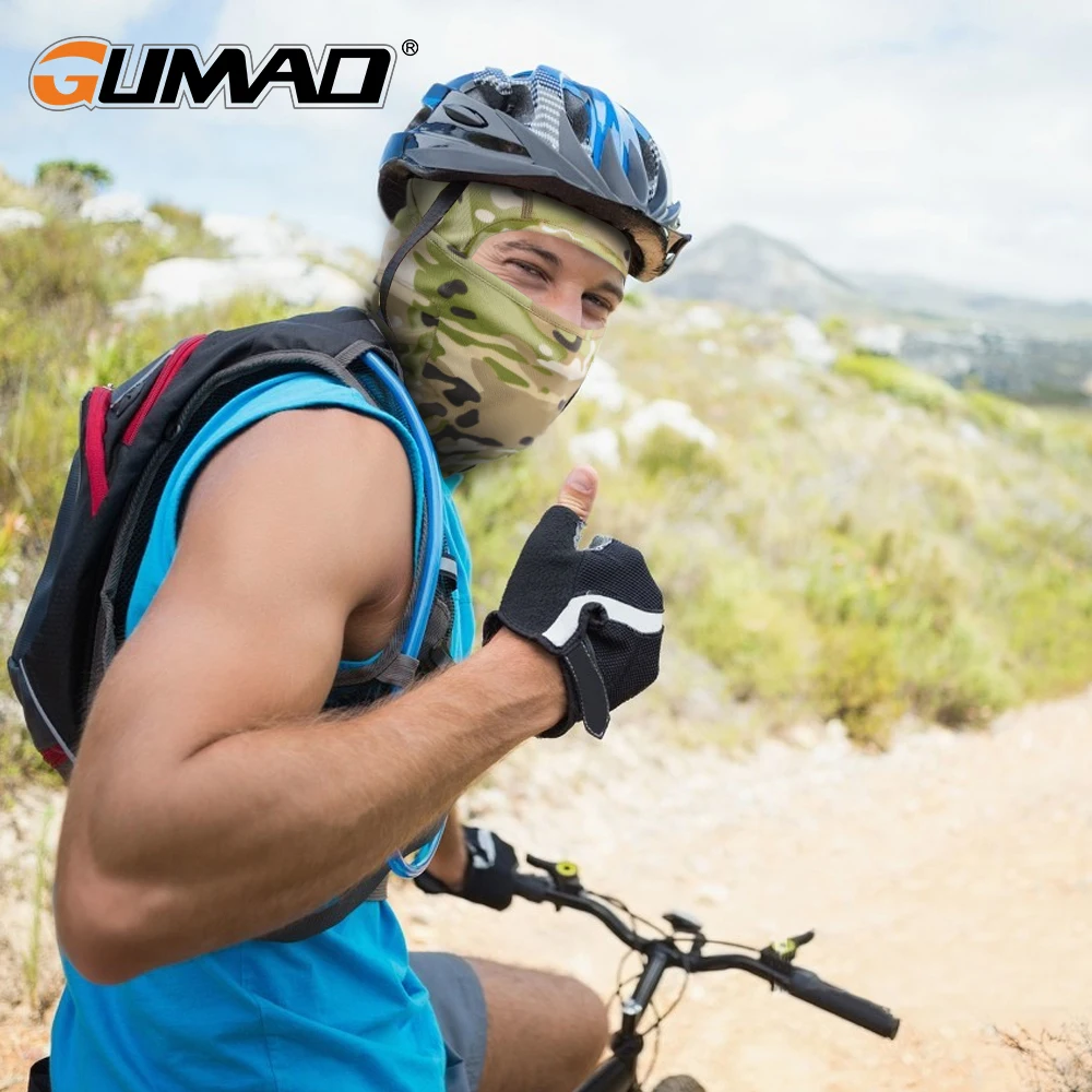 Máscara de cara completa transpirable para ciclismo, pasamontañas táctico para Paintball, casco de caza, gorra para bicicleta, esquí, montar en bicicleta, gorro de Snowboard - imagen 4