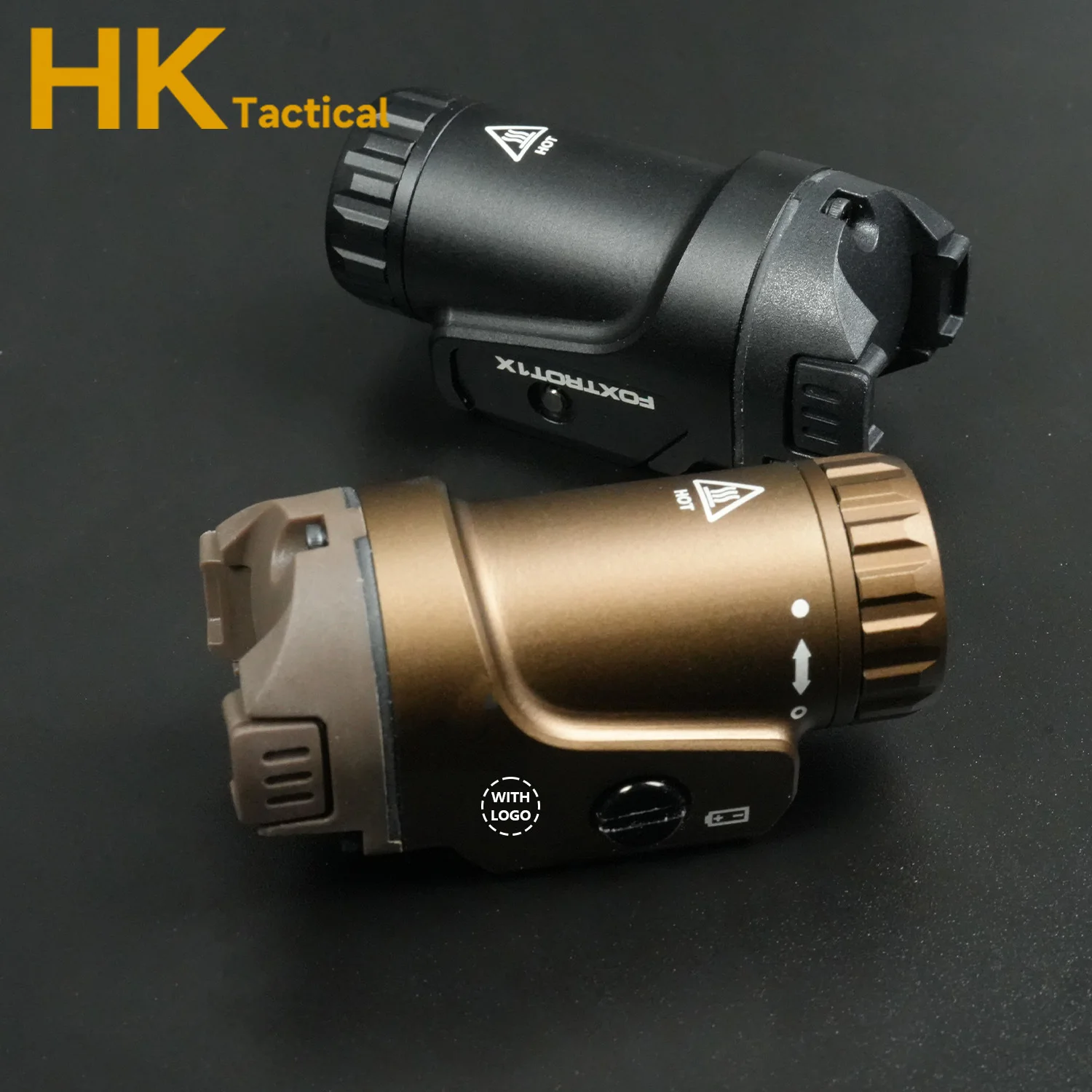 Airsoft táctico FOXTROT1X 800 lúmenes linterna colgante de Metal multifuncional caza al aire libre luz de explorador para riel de 21mm - imagen 3