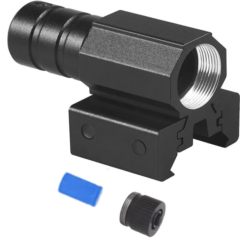 Mira láser roja Glock, mira de punto rojo verde con montaje en riel Picatinny de 11/20 mm - imagen 4