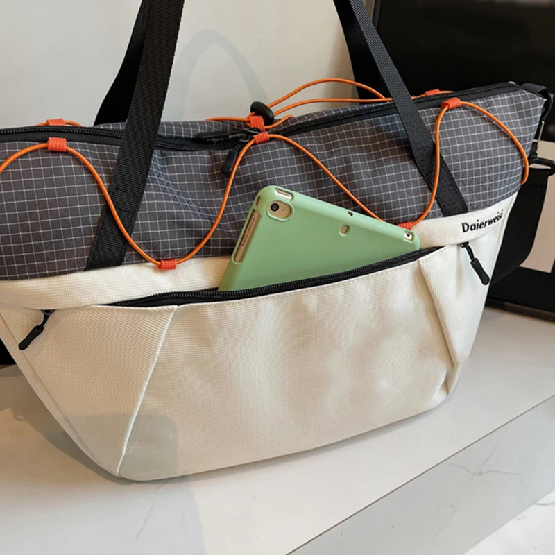 Bolsa de Yoga para gimnasio para mujer, bolso grande de viaje, equipaje de fin de semana, bolsos de hombro, bolso de mano seco y húmedo para ocio, viaje al aire libre, bolso de mano - imagen 5