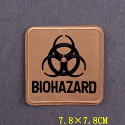 Parche bordado símbolo nuclear Chernobyl estilo Stalker táctico