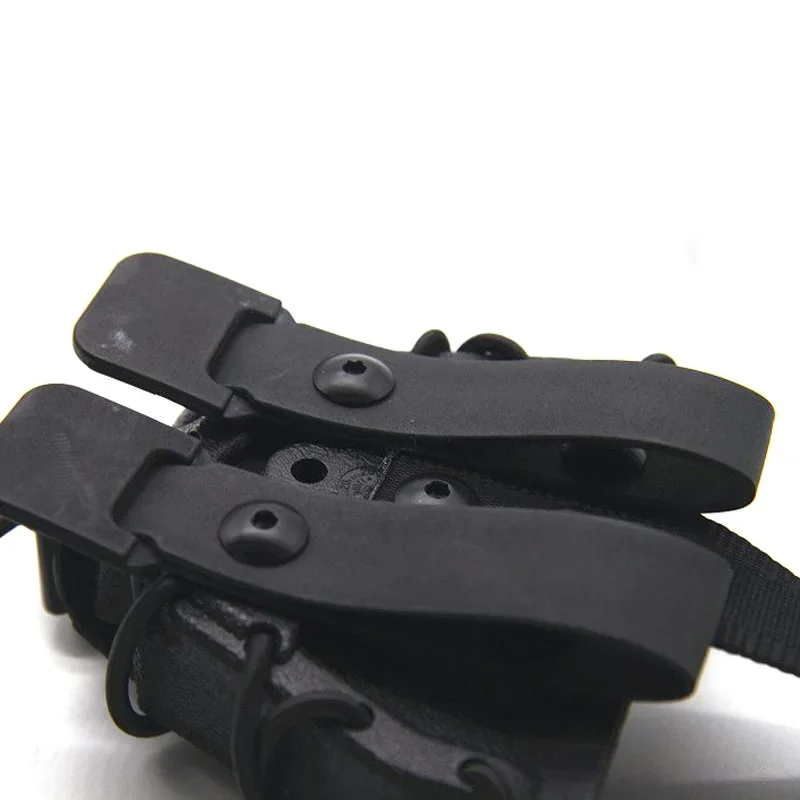 PA66 Nylon táctico Molle esposas bolsa módulo puño funda chaleco con cintura bolsillos extraíbles rápidos - imagen 5