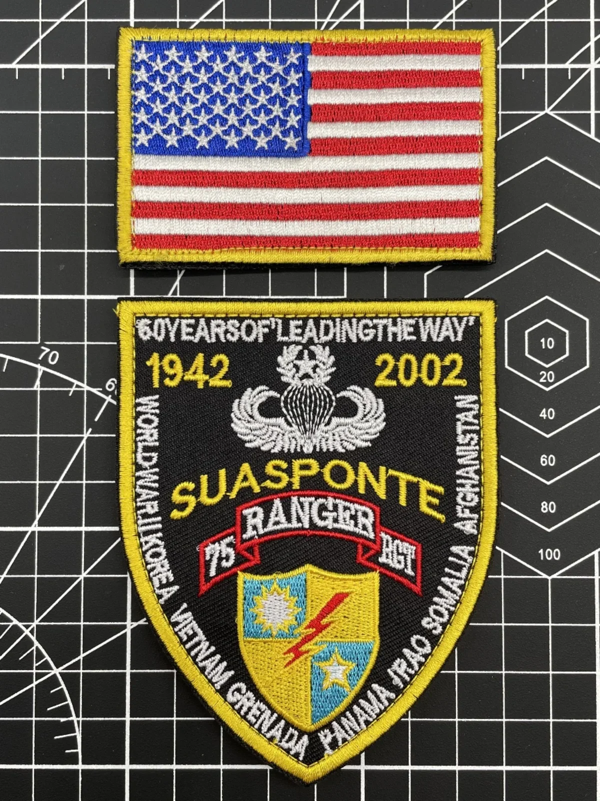 Parches de EE. UU. DELTA FORCE brazalete táctico Logo ropa al aire libre mochila casco pegatina parche de gancho y bucle - imagen 2