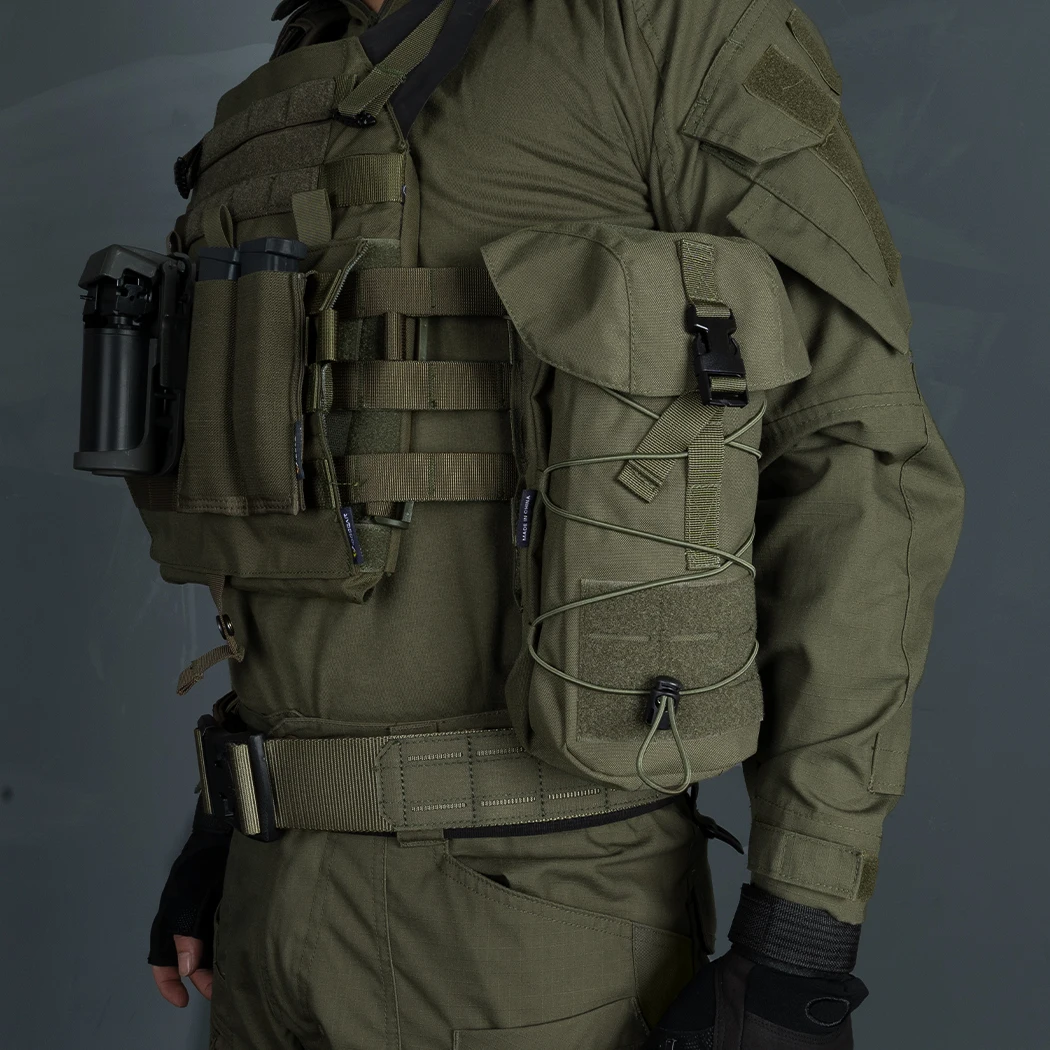 IDOGEAR-bolsa táctica GP, bolsa de utilidad de uso General, bolsa de reciclaje de artículos diversos MOLLE, equipo 3574 - imagen 5