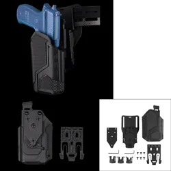 Funda universal X300 |   Compatible con luz de pistola de extracción rápida con montaje MOLLE |   Para accesorios de exploración en la naturaleza