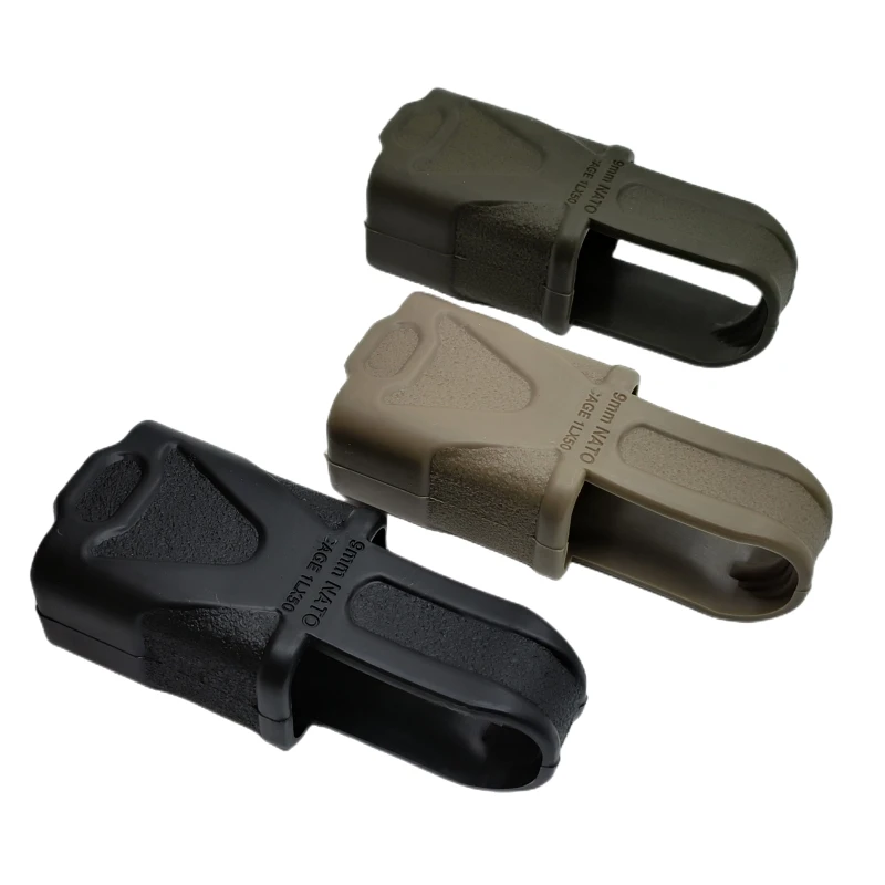 Airsoft-jaula táctica de 9MM NATO para Subgun, accesorios de bolsa para Rifle de caza, con bucles de goma rápidos para MP5, MP5K - imagen 4