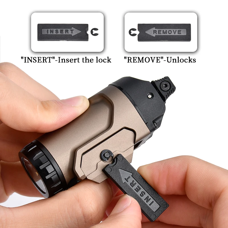 Airsoft F2R Scout luz 700 lúmenes pistola luces X300 SF linterna Surefir lámpara colgante TL 7A linterna de caza Original F 2R - imagen 4