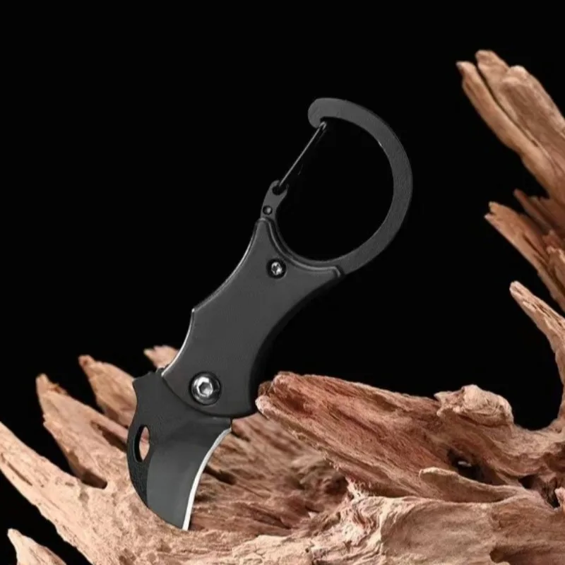 Mini cuchillo llavero de acero inoxidable para camping y outdoor - imagen 4