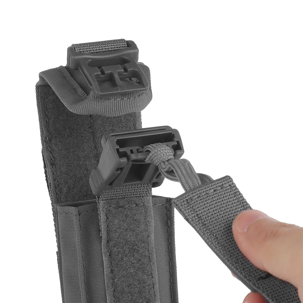 Bolsa de torniquete de liberación rápida, soporte de torniquete MOLLE, uso para portador de placa, aparejo de pecho, accesorios de caza - imagen 2