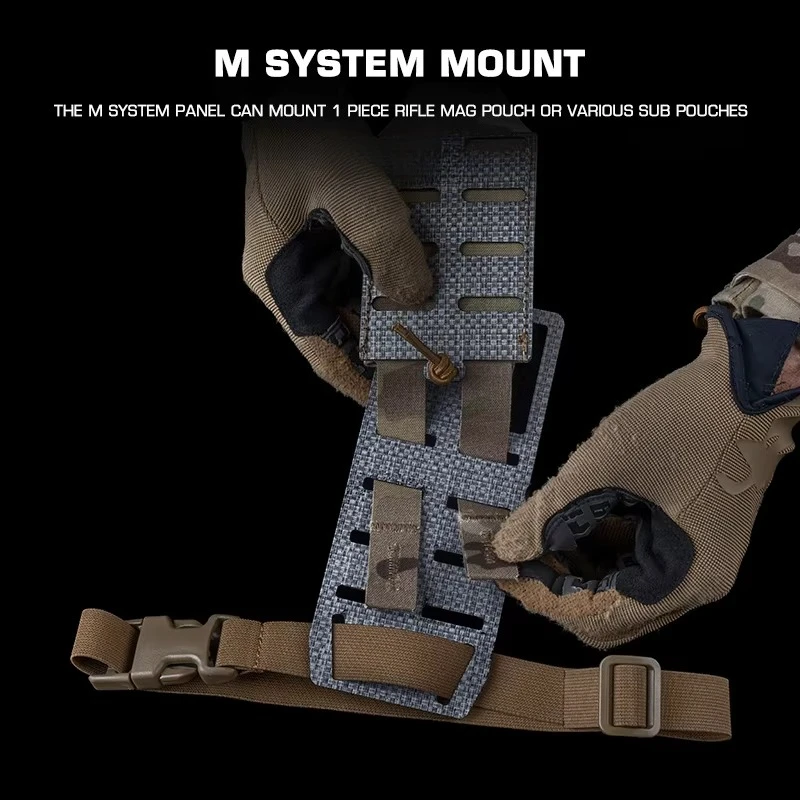 Adaptador MOLLE para funda de cargador – Fijación cinturón táctico - imagen 2
