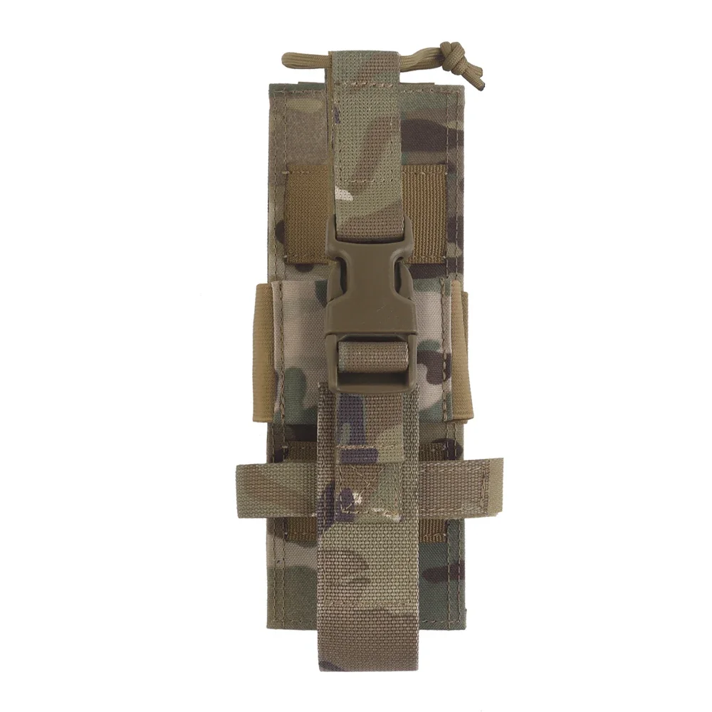 Bolsa táctica de Radio serie R, aparejo de pecho MOLLE ajustable, chaleco, portador de placa, bolsa portátil para walkie-talkie Airsoft de combate y caza - imagen 3