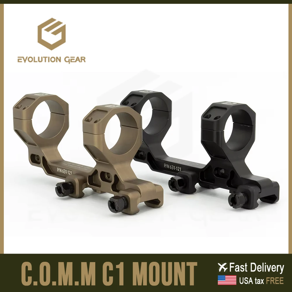 30/34mm Tube Airsoft Wargame Hunting Firearms Tactical C1 Modular Riflescope Mount 1.54/1.70“ with Full Original Markings - imagen 5