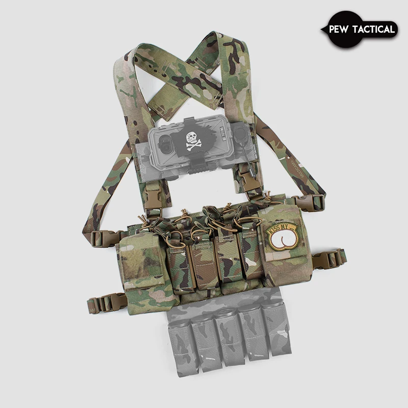 Pew Tactical D3CRX, aparejo de pecho táctico, Zheng, Airsoft estratégico, CR02 - imagen 4