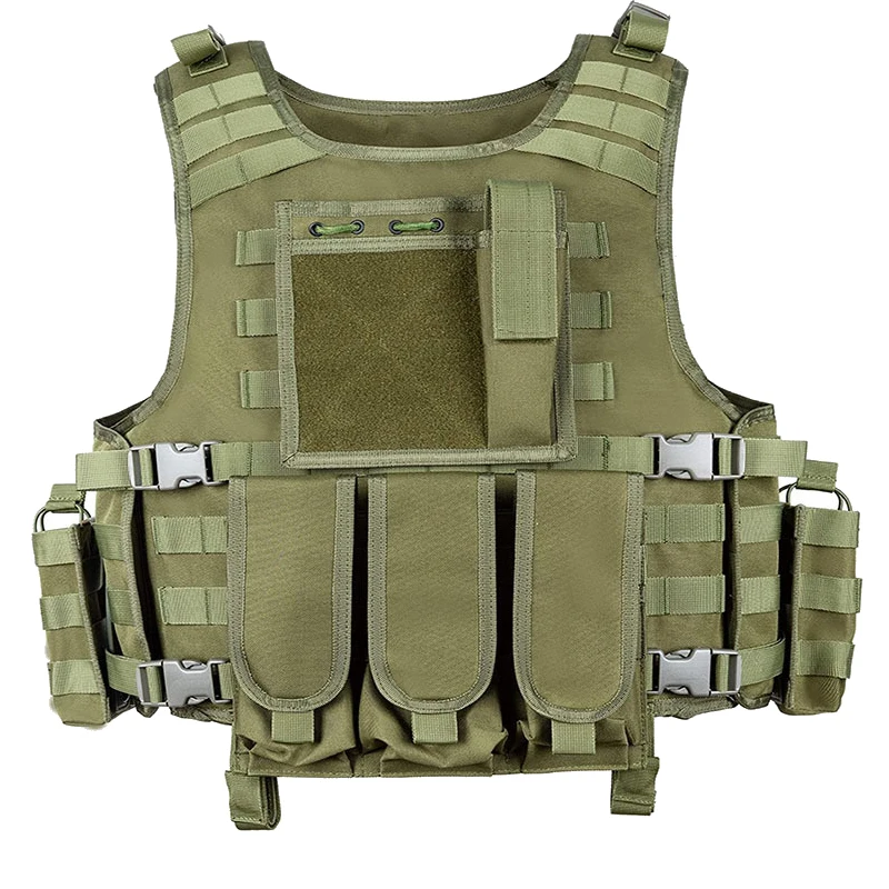 Chaleco táctico con hebilla para exteriores, ropa de protección para entrenamiento de combate, militar, pistola de aire de caza, equipo de juego de combate CS - imagen 4