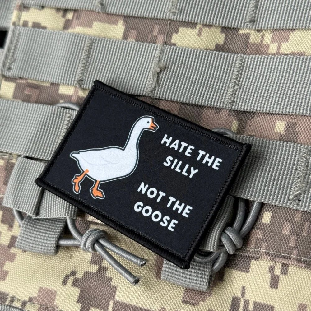 Parche táctico velcro gancho y bucle para brazalete y mochila - imagen 4