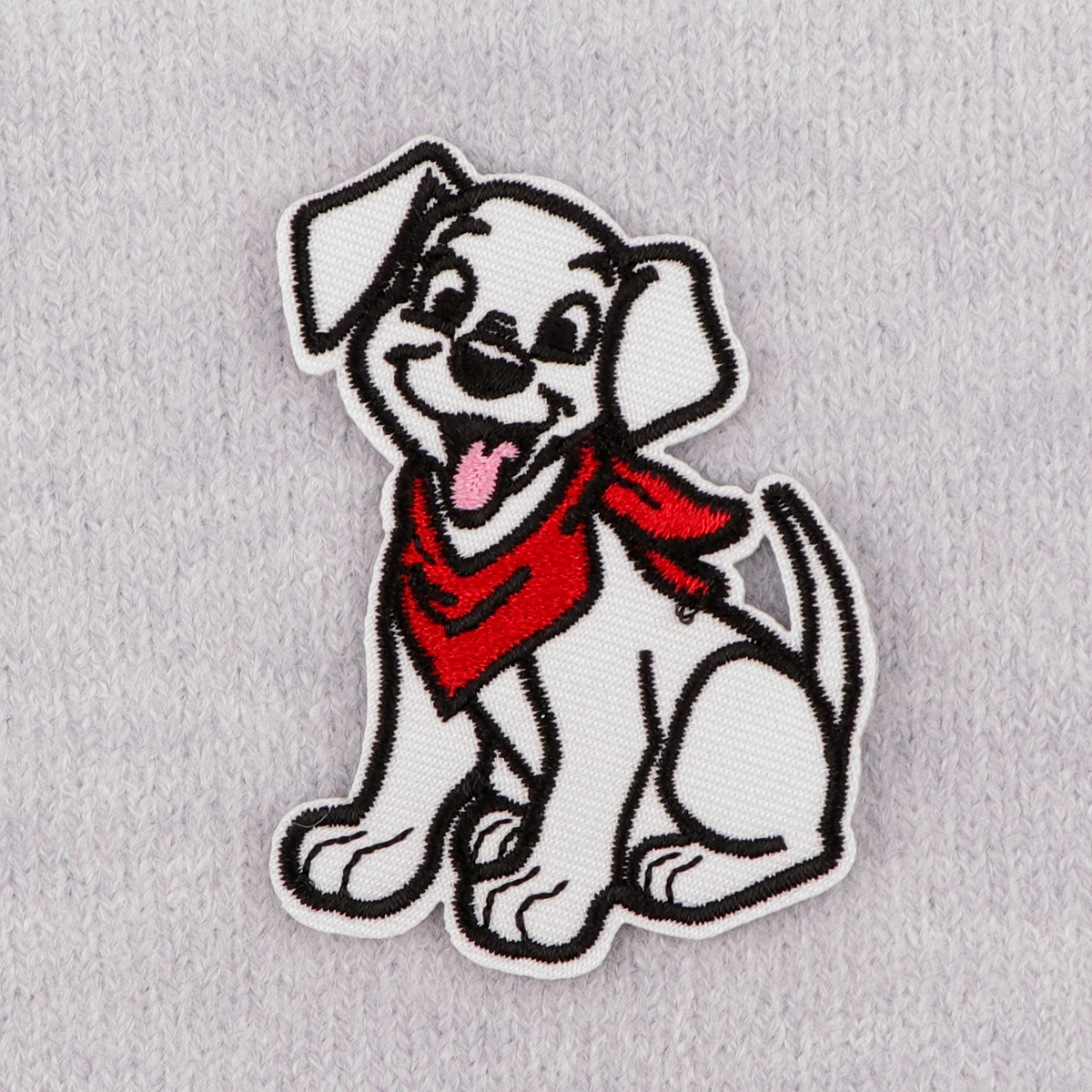 Parche bordado de perro lindo, Animal de dibujos animados, parches termoadhesivos para ropa, insignias de costura DIY - imagen 3