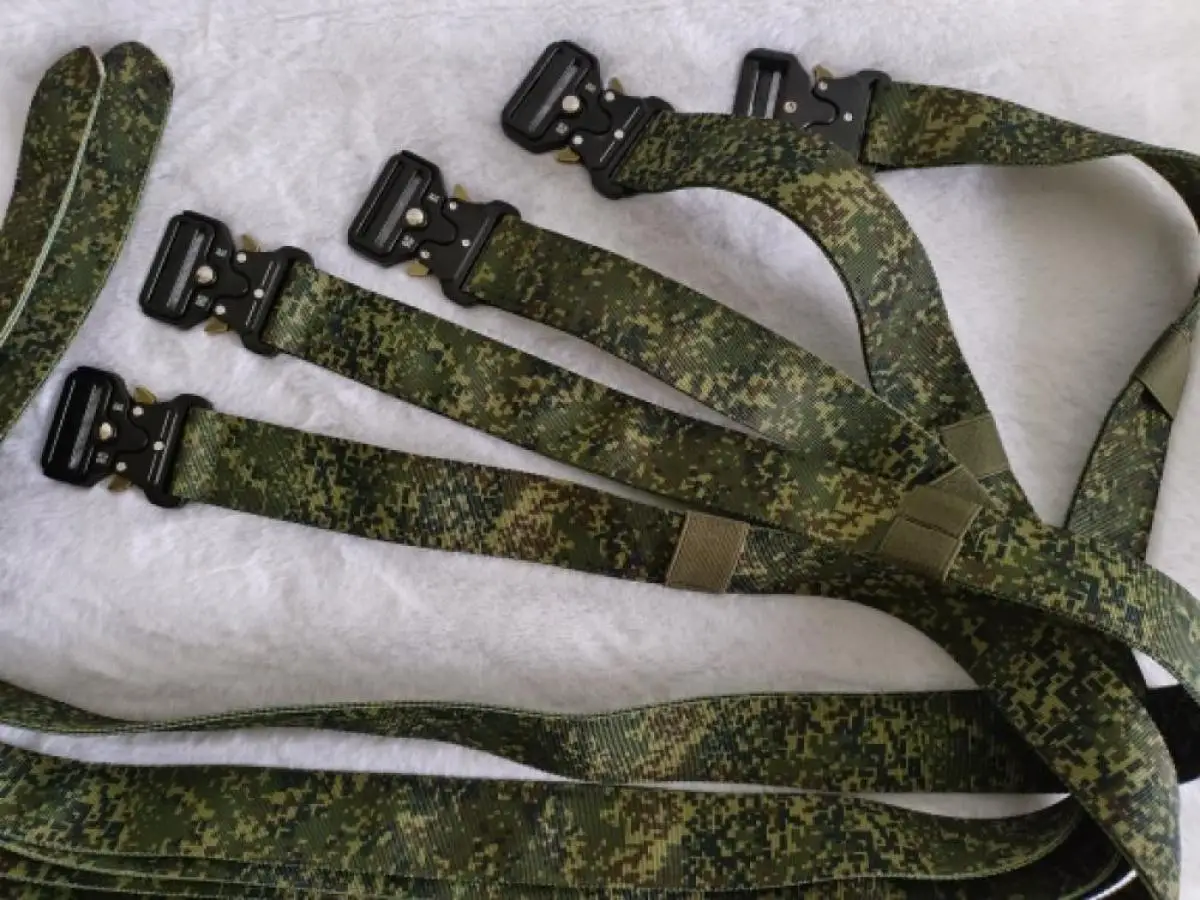 Cinturón de camuflaje de lectura de combate para hombre verde pequeño táctico al aire libre - imagen 2