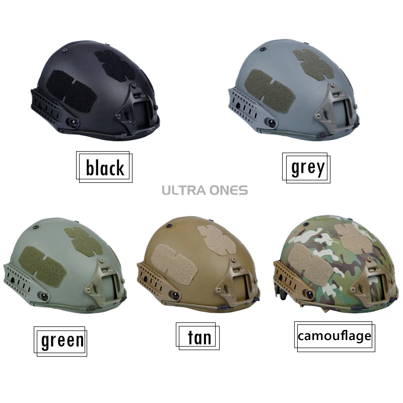 Casco táctico Airsoft CS semicubierto con acolchado y protección - imagen 5