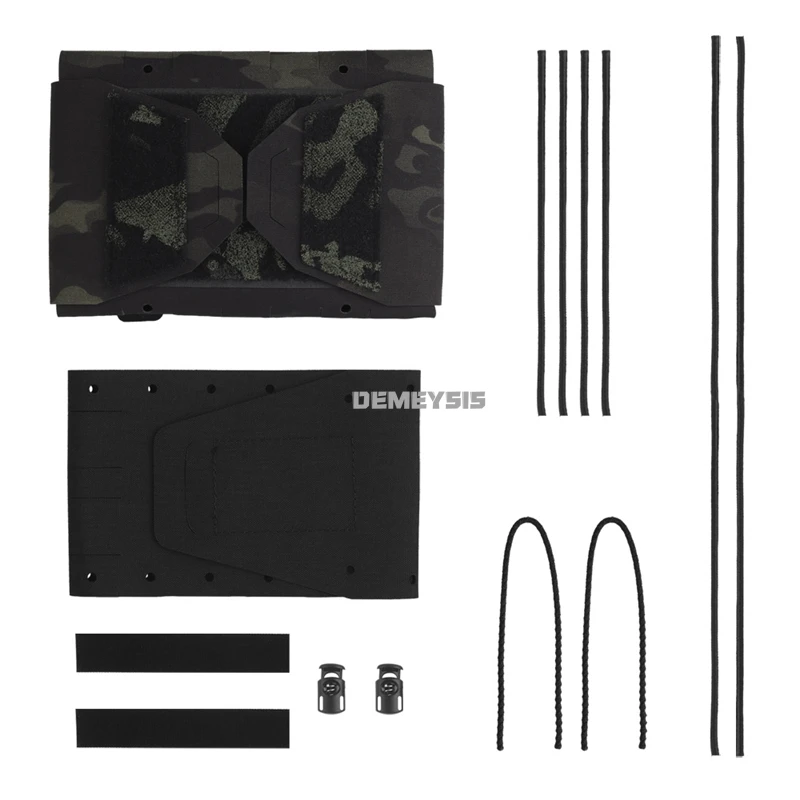 Bolsa médica táctica, sujeción de cuerda elástica, tipo dividido, botiquín de primeros auxilios portátil para caza, bolsa de emergencia de supervivencia de liberación rápida - imagen 2