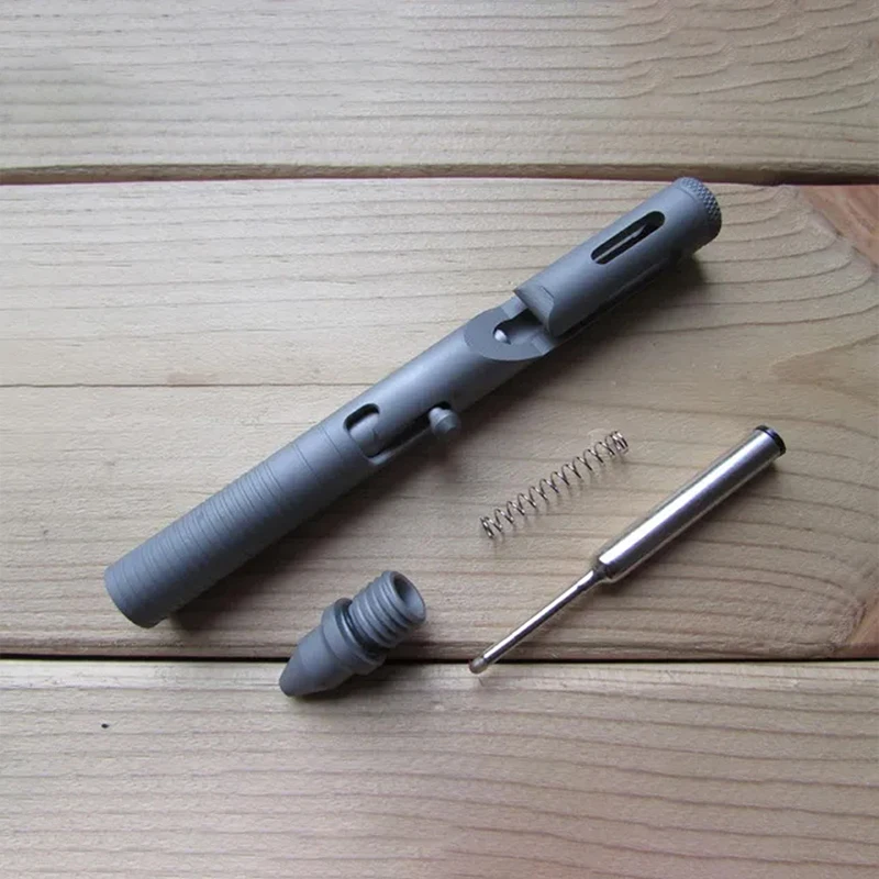 CNC TC4 aleación de titanio mecanizado Boker Plus 09BO089 CID CAL.45 pluma de perno táctico artilugios al aire libre defensa supervivencia rescate herramienta EDC