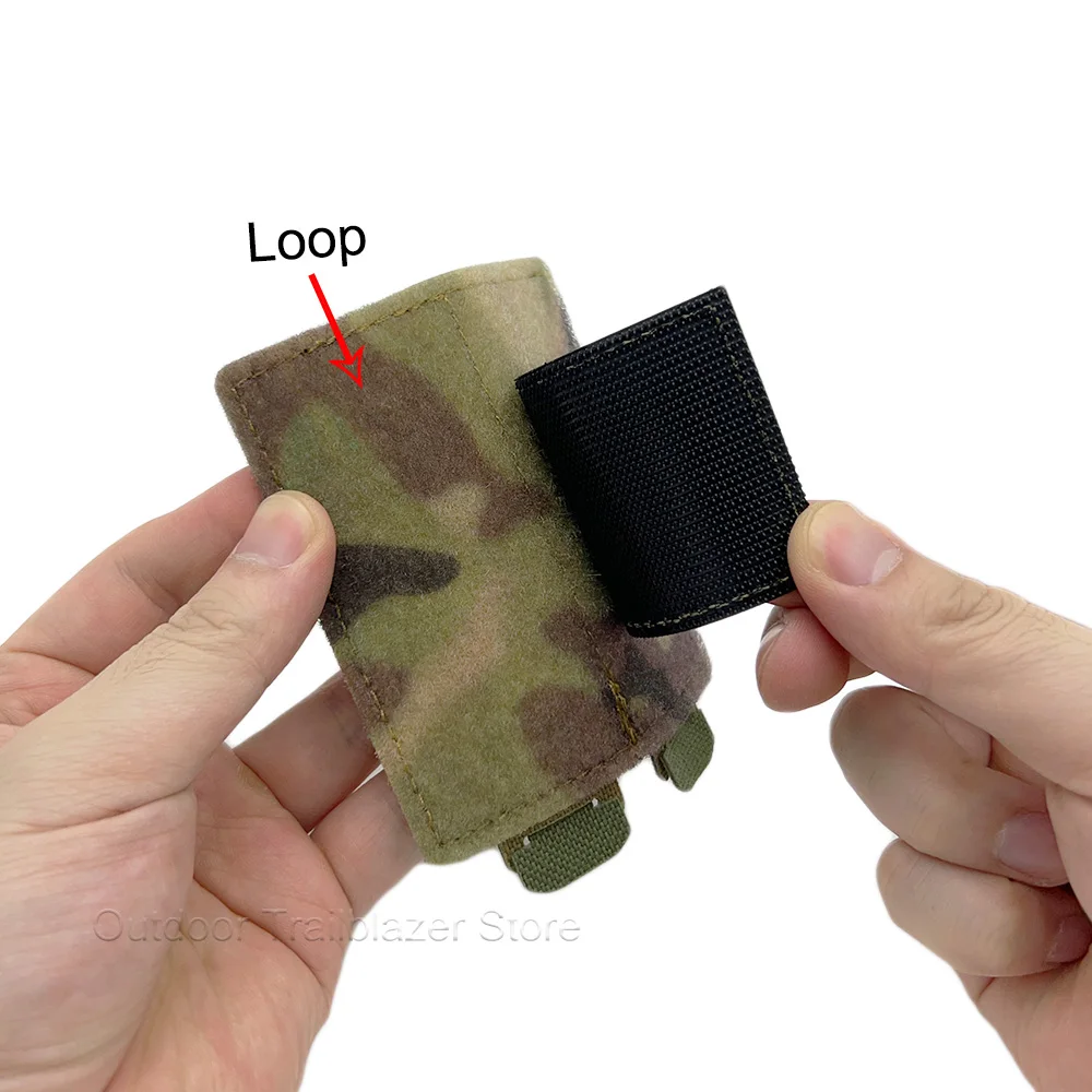 Panel táctico Molle de gancho y bucle, tablero de parches morales, accesorio Molle para insignias, parches de insignia, accesorios de caza - imagen 4