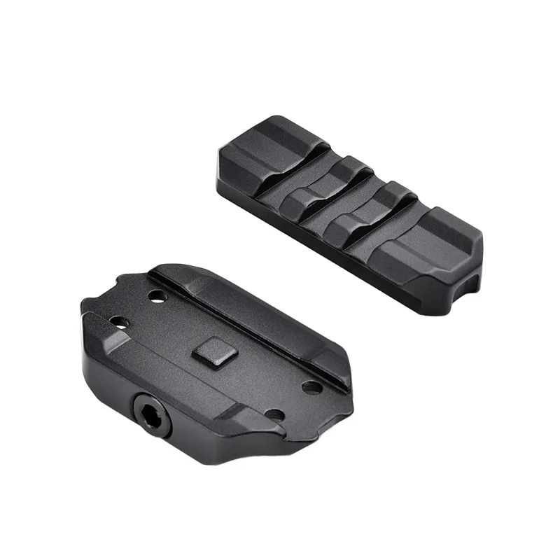 Elevador de mira táctico aluminio – Soporte riel Picatinny Airsoft - imagen 4