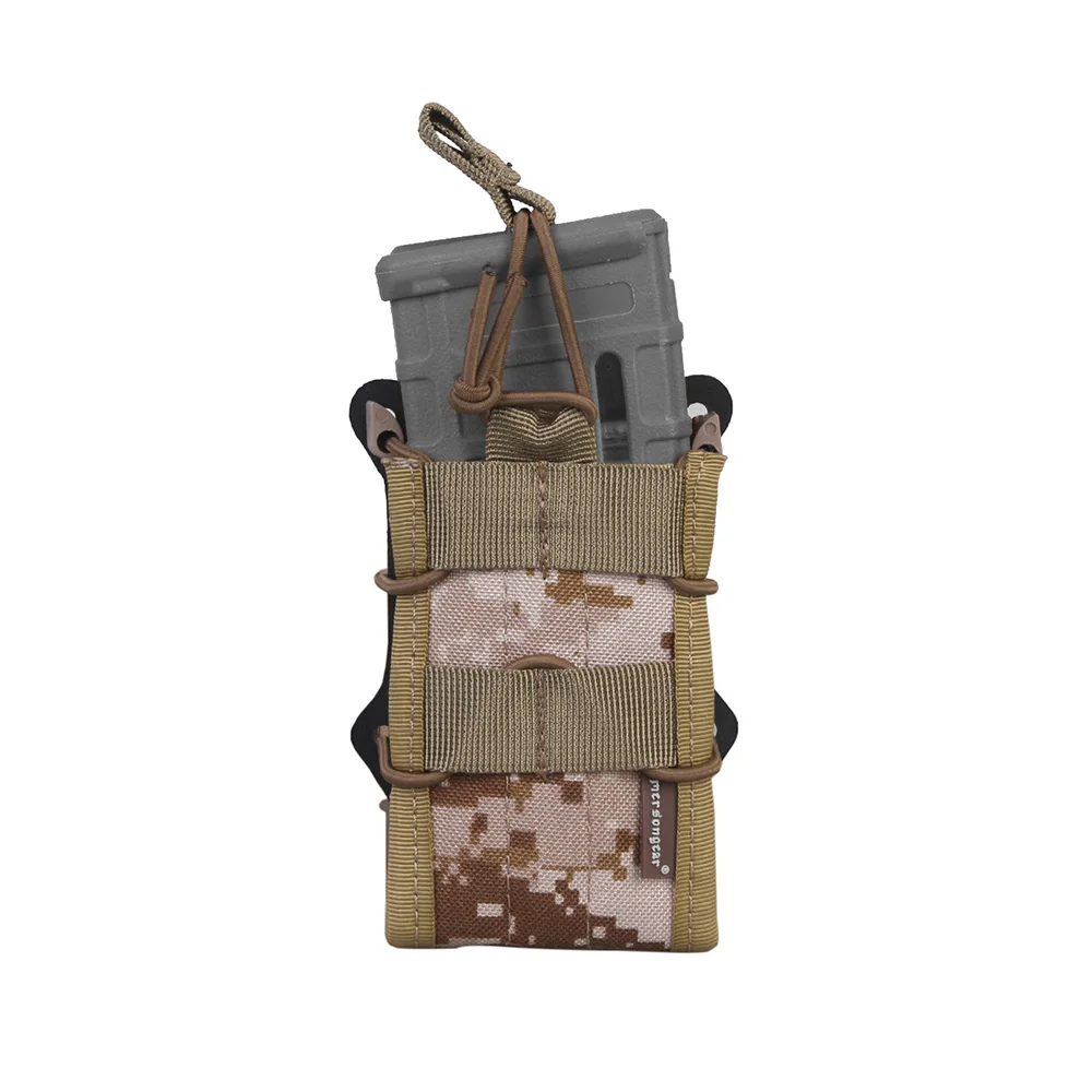 EMERSONGEAR doble Modular Rifle revista bolsa Airsoft caza utilidad MOLLE Mag bolsa de camuflaje combate 11,11 ventas - imagen 5