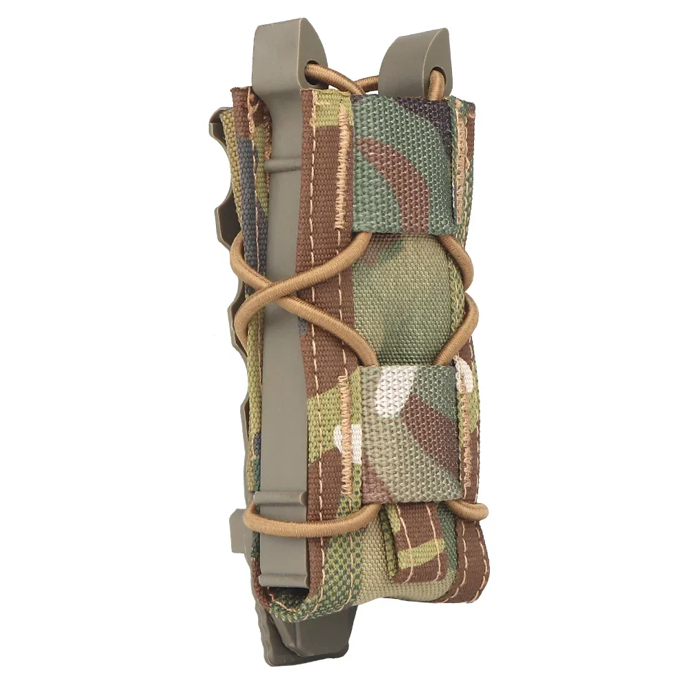 SINAIRSOFT-bolsa para revistas de 9mm, bolsa MAG estilo MOLLE, soporte para linterna, funda para cuchillo de caza, tiro Airsoft, nailon 500D - imagen 2