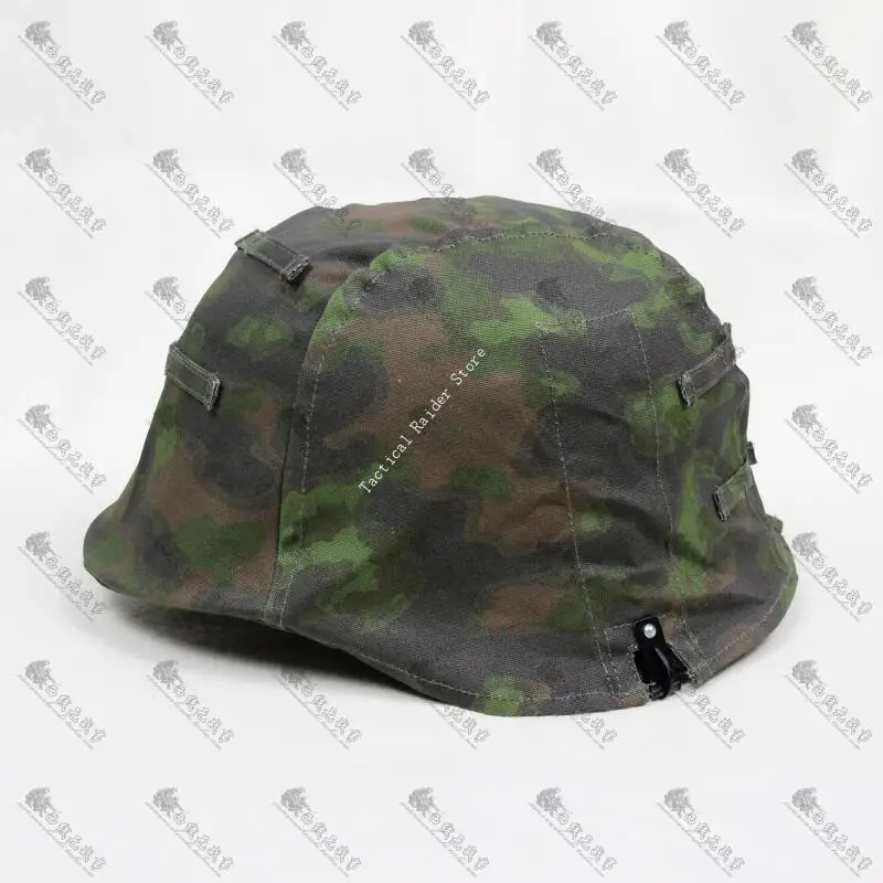 Cubierta casco M35 camuflaje textil paño borde antiniebla M42 - imagen 2