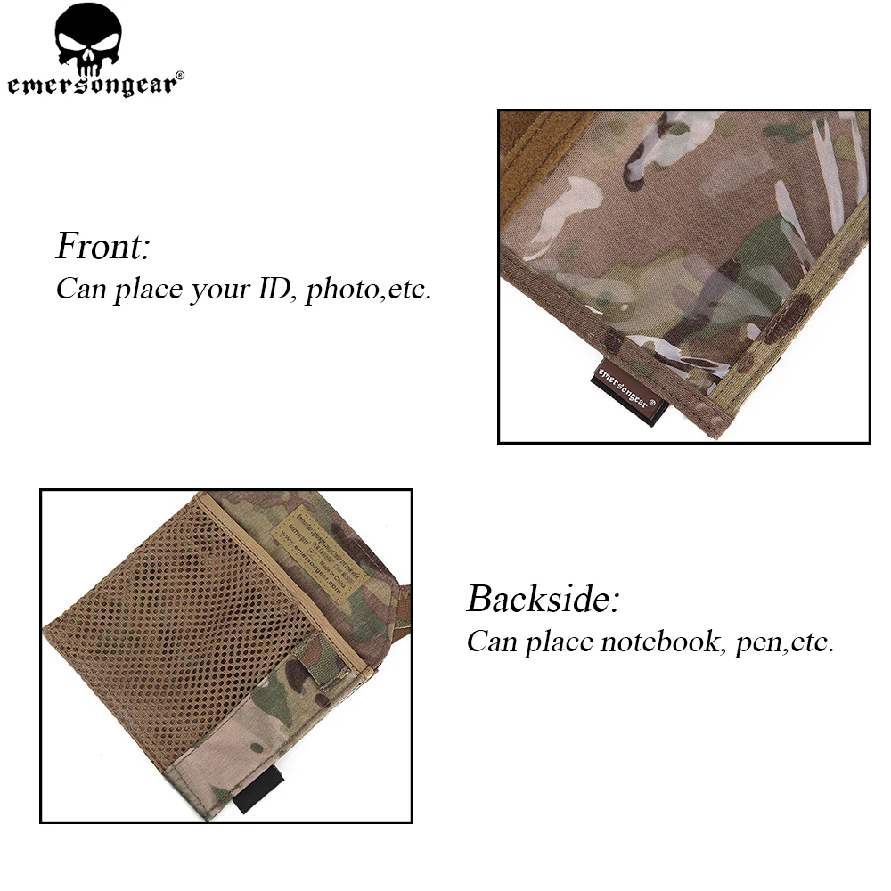 EMERSON-porta pasaporte ligero, billetera de viaje, pasaporte colgante para el cuello, bolsa multicámara, organizador de documentos, tarjetero de identificación - imagen 4