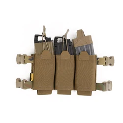 Emersongear panel MOLLE triple portacargadores rifle 5.56mm