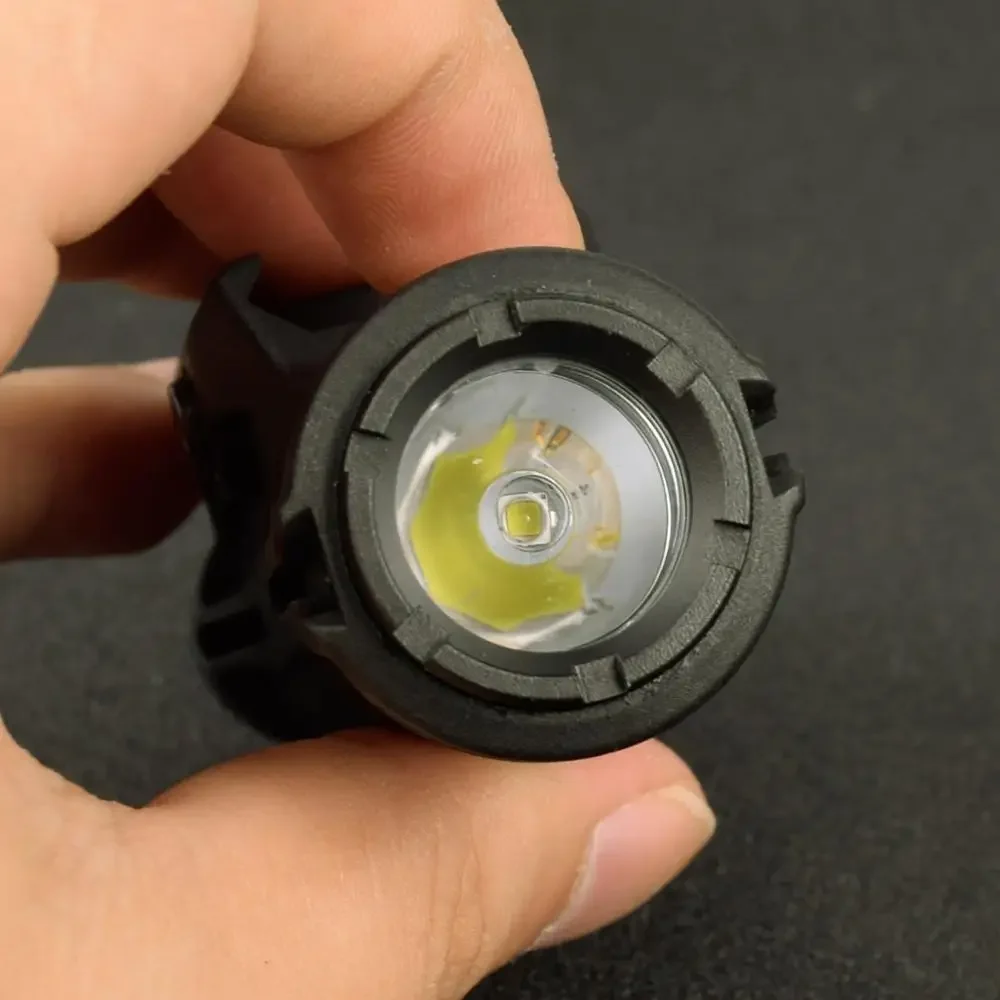 Luz de pistola XH15 para Glock, 350 lúmenes, luz LED de alto rendimiento para armas, funda de despliegue rápido, linterna para Rifle de caza y XH-15 - imagen 4