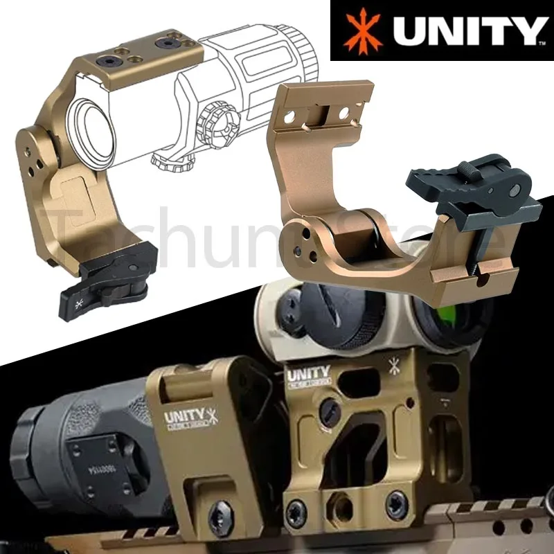 Soporte elevador UNITY FAST FTC para mira táctica Picatinny - imagen 2