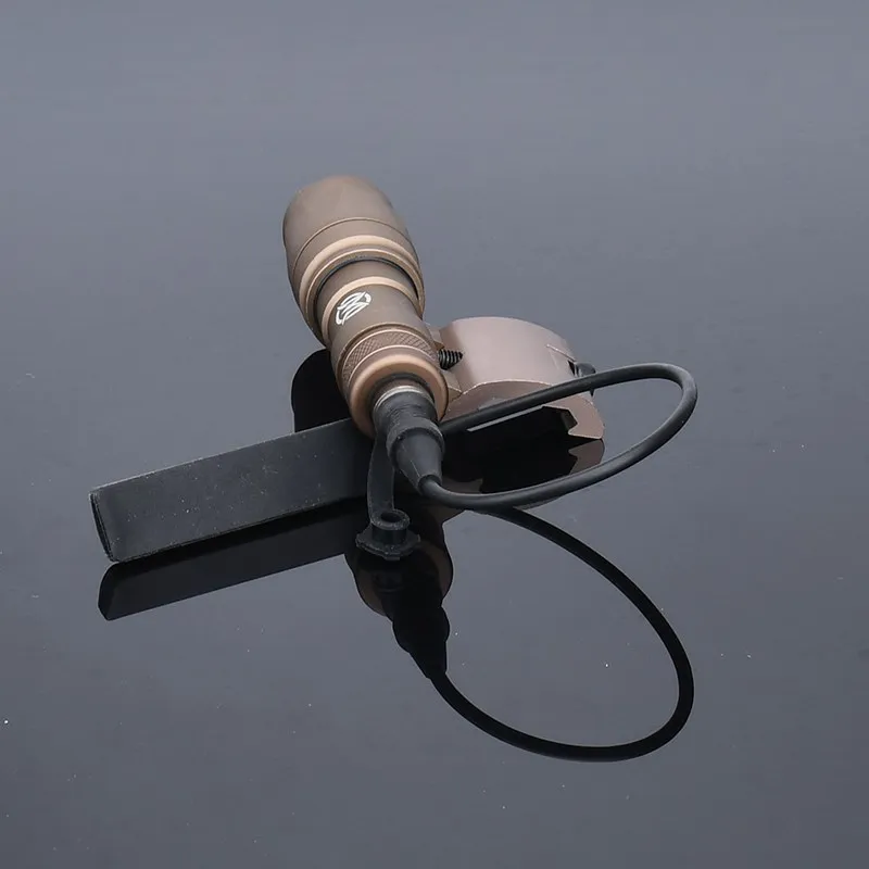 WADSN Tactics M300A M600C linterna con montaje compensado de Metal Surefir SF M300 M600 arma de caza luz Scout Base de lámpara promoción - imagen 5