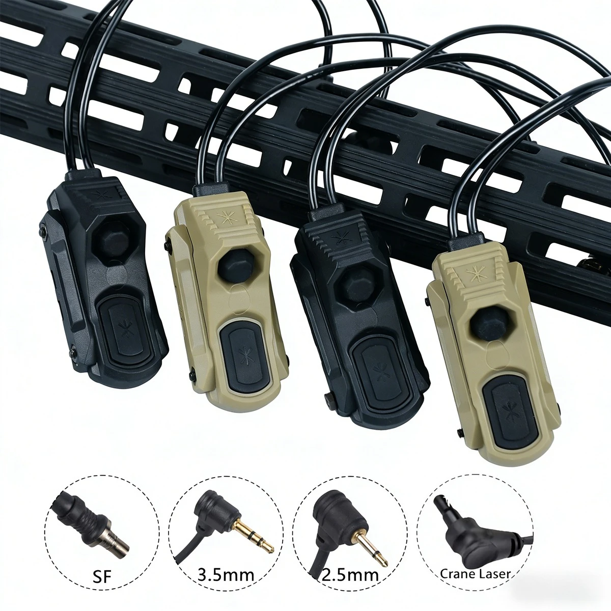 Linterna táctica Surefir M600 con interruptor AXON para airsoft - imagen 2