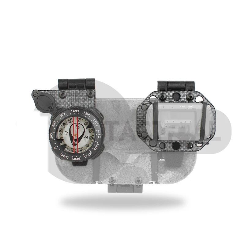 Panel de navegación táctico para senderismo al aire libre, puntero 401 601, GPS, Grupo Molle, bolsa de soporte para teléfono móvil - imagen 2