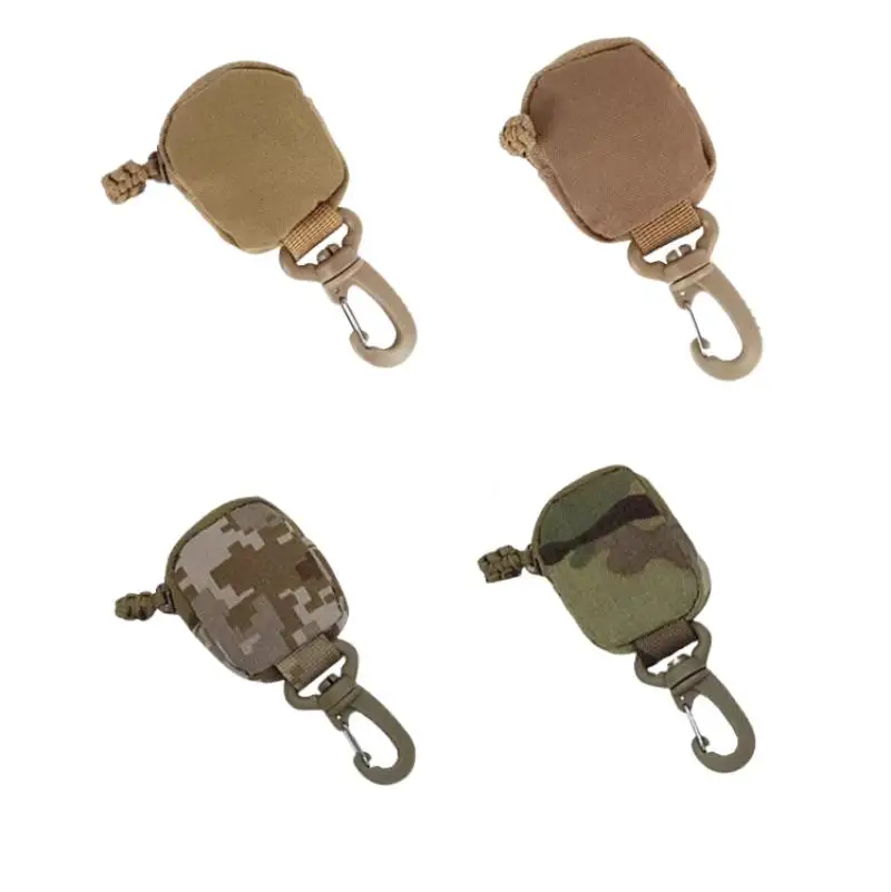 Paño de limpieza para gafas tácticas EDC, gafas de mano, tela para niñera, gancho y bucle, extensión, bolsa pequeña, accesorios, riñonera táctica - imagen 5