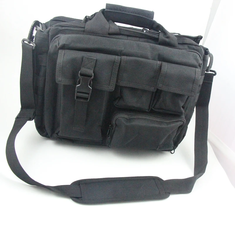 Bolso táctico para ordenador portátil, maletín de hombro para acampar y Turismo, bandolera de viaje para exteriores, 15 pulgadas - imagen 2