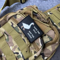 Parche táctico impreso lema militar con velcro para mochila outdoor