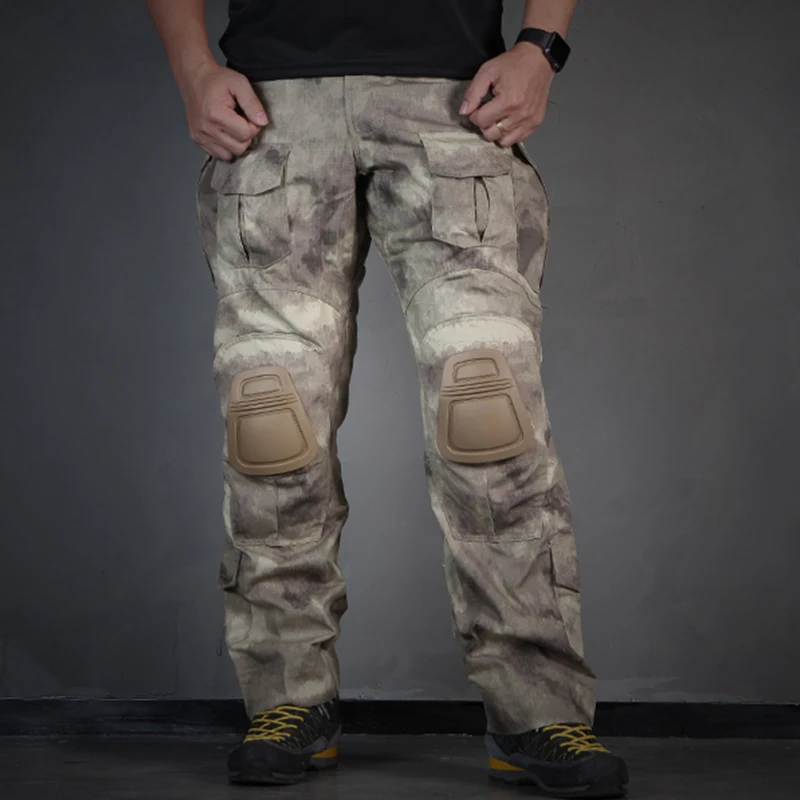 Emersongear-Conjuntos de uniformes de combate tácticos G3, traje para hombre, camisa, pantalones, Tops, pantalones Cargo, entrenamiento Aorsoft, caza AT - imagen 5