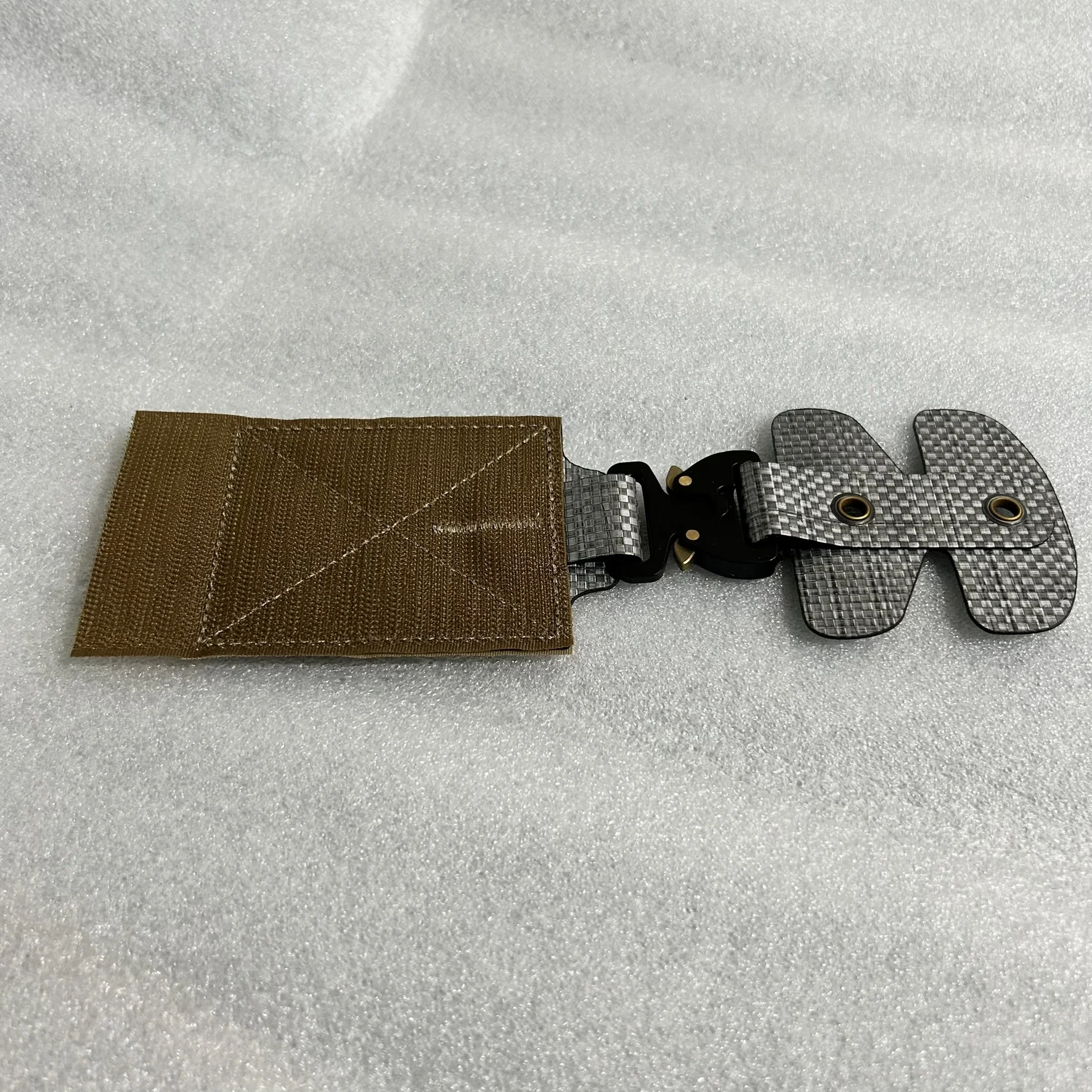 Kit de hebilla de liberación rápida para Panel lateral, respaldo de gancho y bucle, para chaleco FCPC V5, armadura lateral 3AC, 1 Uds. - imagen 2