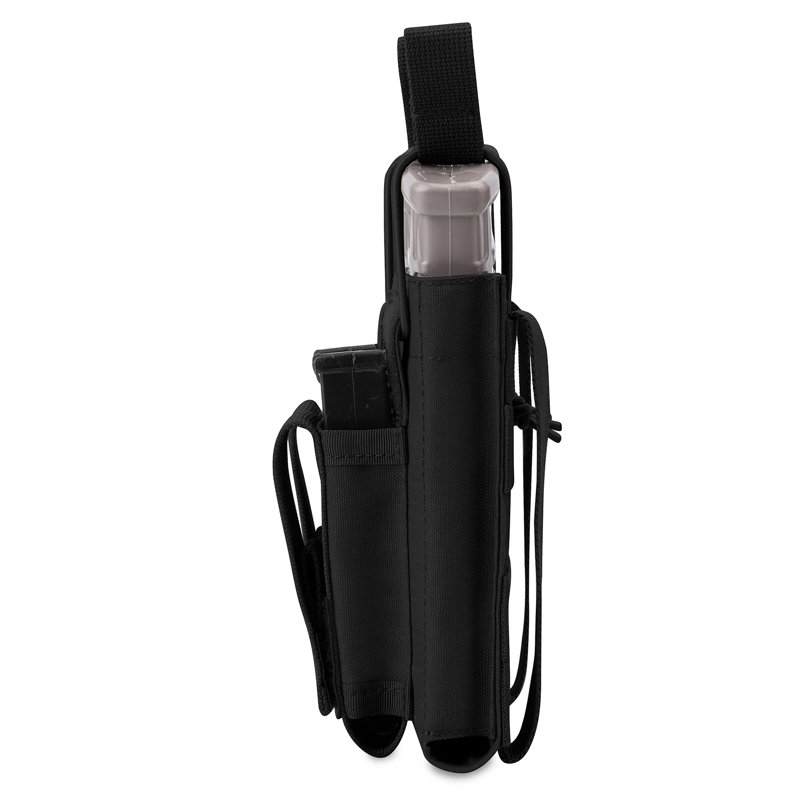 KRYDEX bolsa táctica doble para revistas 556 M4 M16 AR15 Rifle 9mm pistola Mag bolsas portador negro accesorios de tiro - imagen 5