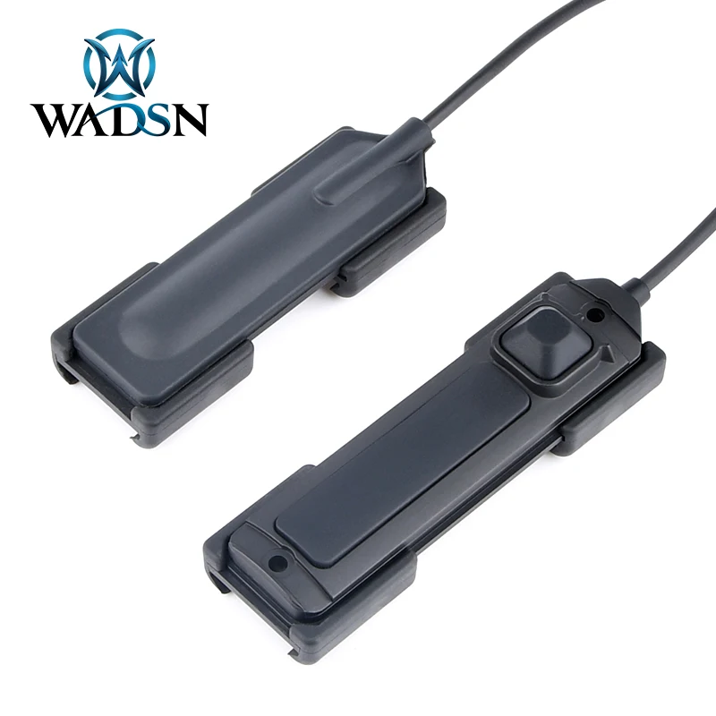 WADSN-Panel de bolsillo de nailon para HL-X, almohadilla de presión, ranura para interruptor de luz, apto para riel Picatinny de 21MM, PEQ-15 táctico - imagen 4