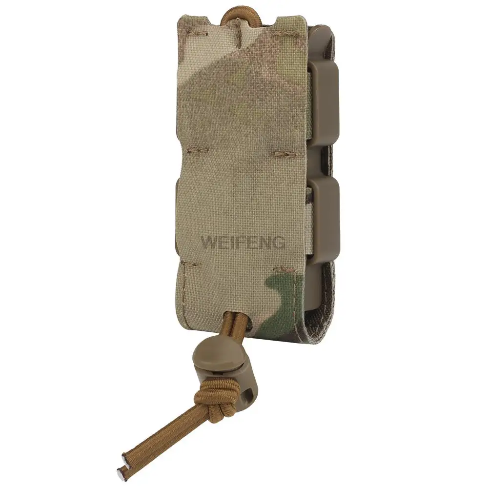 Bolsa táctica de 9mm para pistola Molle, funda rápida para cuchillo, linterna, CS Wargame, Airsoft, militar, accesorios de caza - imagen 2