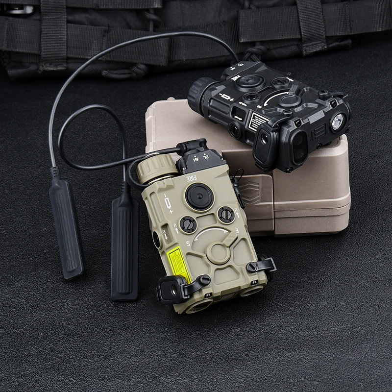 WADSN-linterna láser táctica OGL, rojo, verde, azul, IR, caja de rayos de puntería de nailon, lámpara de caza Airsoft, enchufe de grúa compatible con sistema de riel de 20mm - imagen 3