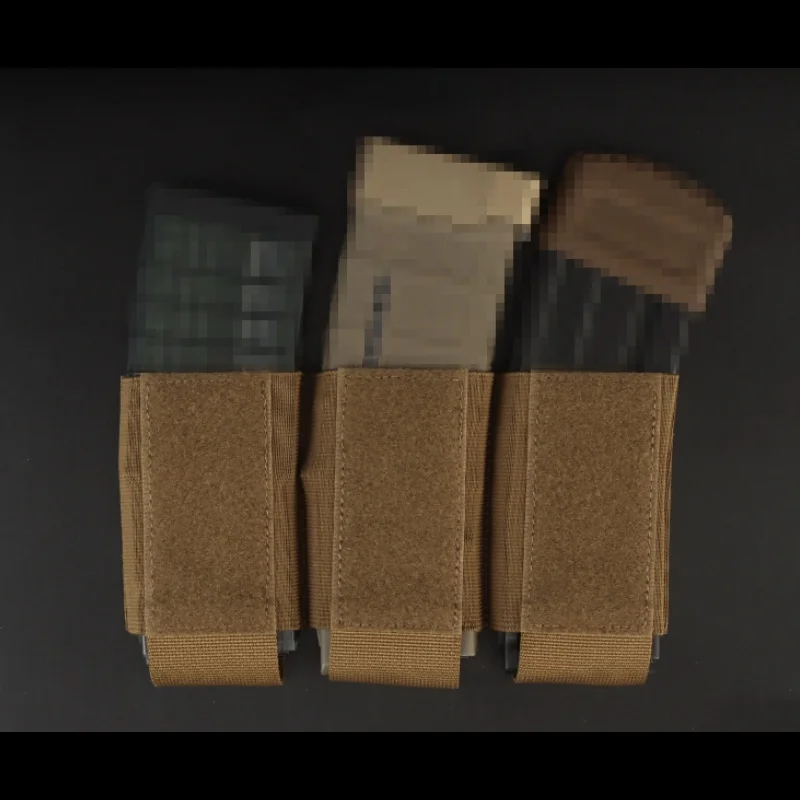 Bolsa para revistas triple 5.56 de liberación rápida |   Soporte 3-Mag compatible con MOLLE |   Para chaleco de caza y portador de platos - imagen 3