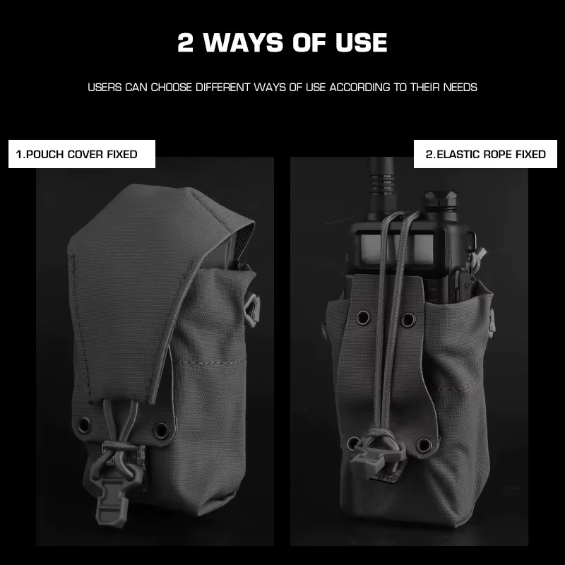 Pechera táctica MOLLE portacargadores multifuncional para caza - imagen 2