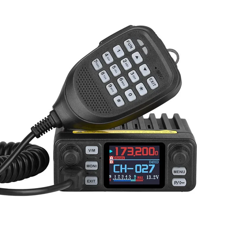 Anysecu Radio móvil IC-980Pro/FT-6000plus VHF UHF banda Dual 25W 200Ch reducción de ruido Mini FM Vox Scrambler Walkie Talkie - imagen 4