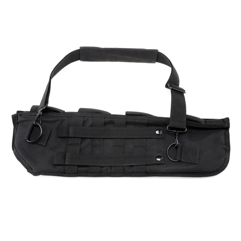 Bolsa para Rifle, funda para escopeta Molle, bolsa para acampar al aire libre, cuchillo, bolsa para pistola con correa para el hombro, accesorios de caza - imagen 4